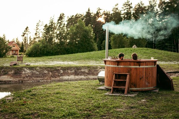 Meža SPA_recreation ir warm bath tub in kurzeme